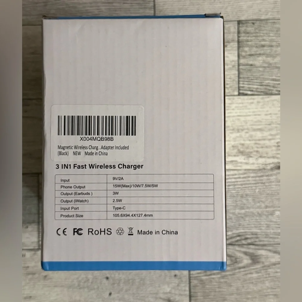 3-in-1 Fast Charge Magnetic Wireless Charger